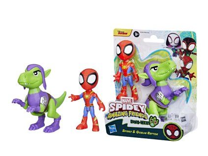Spidey a jeho úžasní přátelé DinoWebs Spidey a Goblin Raptor