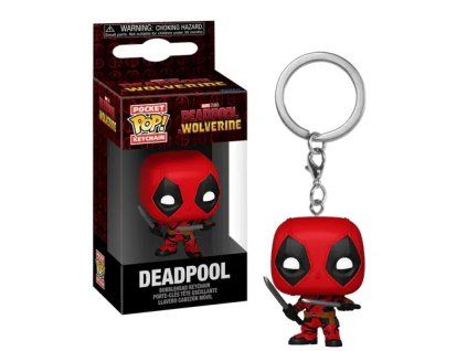 Klíčenka Funko Pocket Pop Deadpool Wolverine Deadpool