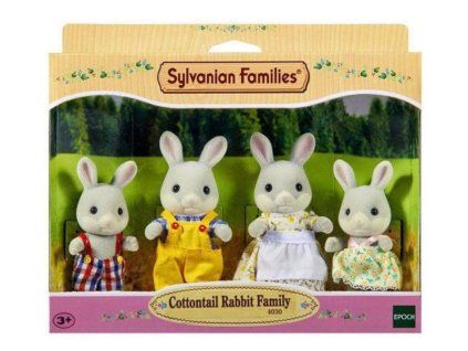 Sylvanian Families Rodina šedých králíků