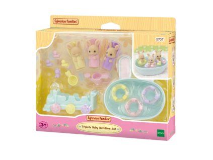 Sylvanian Families Koupel trojčat