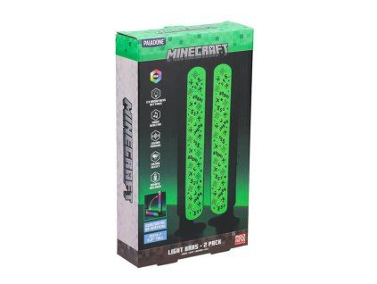 Světelné lišty Minecraft s ovládáním 2ks
