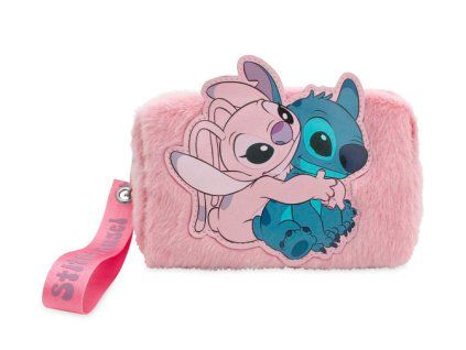 Plyšová kosmetická taštička Stitch a Angel