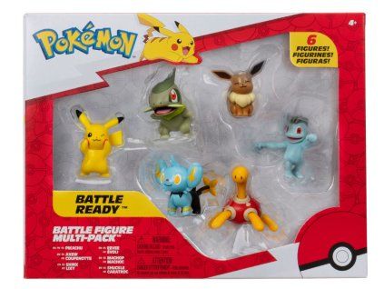 Figurky Pokémon Battle Set 6ks