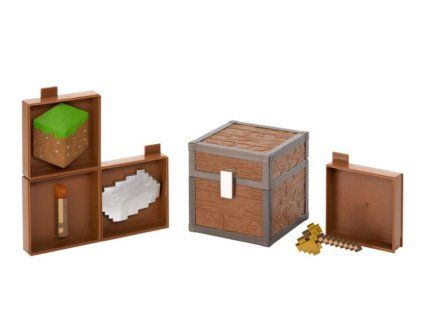 Figurka Minecraft Loot Chest Plains 10cm