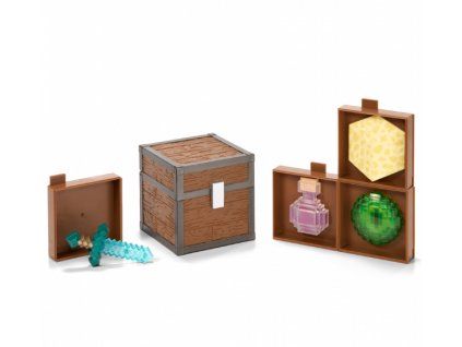 Figurka Minecraft Loot Chest The End 10cm