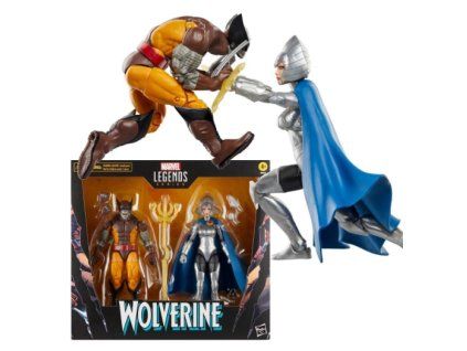 Figurky Marvel Legends Wolverine a Lilandra Neramani 15cm