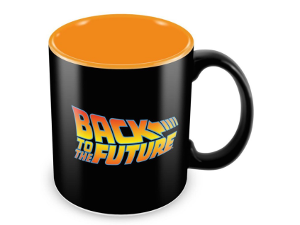 Hrnek Back to the Future Logo