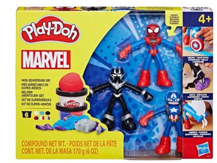 PlayDoh Marvel Hrdinové