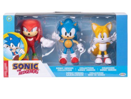 Set 3ks figurek Ježek Sonic 10cm