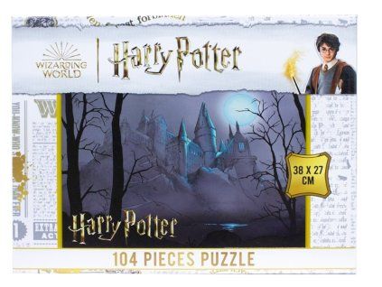 Puzzle Harry Potter Škola čar a kouzel 104 dílků