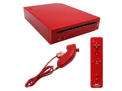Wii Konzole Nintendo Red