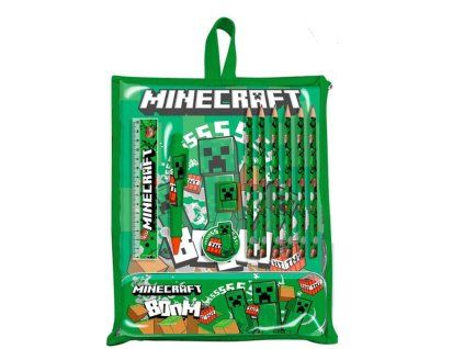 Set psacích potřeb Minecraft Creeper Boom