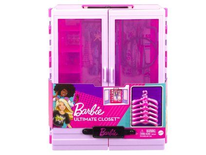 Barbie Šatní skříň fialová