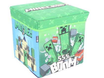 Sedací úložný box Minecraft