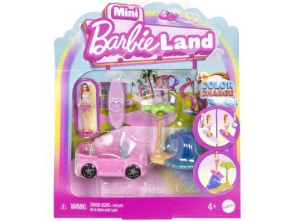 Barbie Mini Barbieland Plážový kabriolet