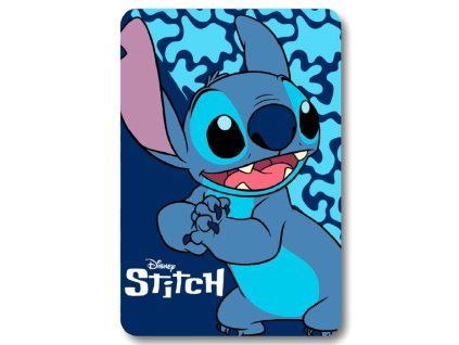 Flísová deka Disney Stitch modrá 100x140cm