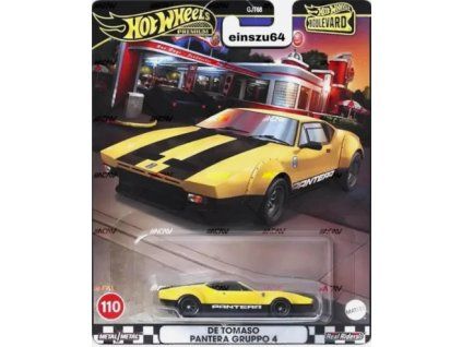Hot Wheels Premium De Tomaso Pantera Gruppo 4