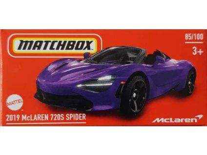 Matchbox 2019 McLaren 720S Spider Box