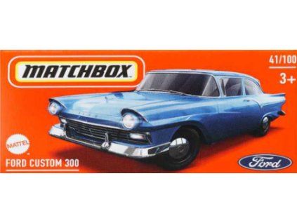 Matchbox Ford Custom 300 modrý Box