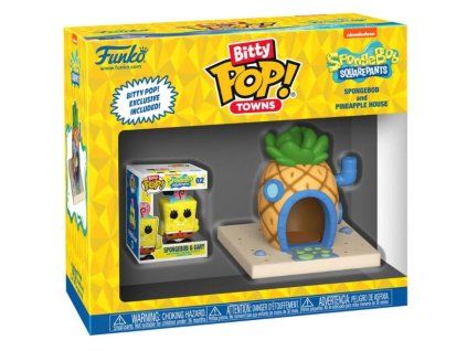Funko Bitty Pop! Spongebob Squarepants Spongebob And Pineapple House