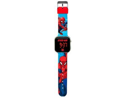 Hodinky SpiderMan červenomodré