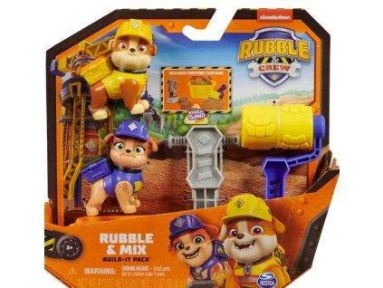Figurka Tlapková patrola Rubble a kinetický písek