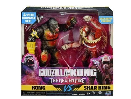 Figurka Godzilla x Kong The New Empire Kong vs Skar King