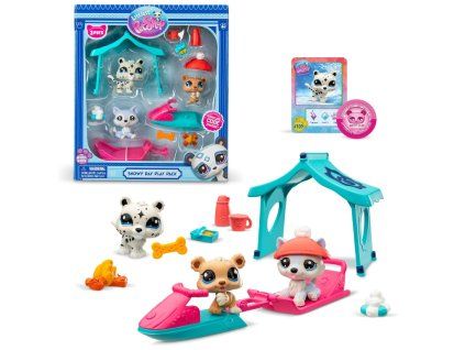 Figurky Littlest Pet Shop Snowy Day