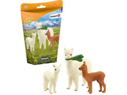 Figurky Schleich 42544 Rodina lam Alpaka