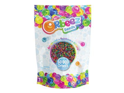 Vodní kuličky Orbeez Seeds Rainbow 50000ks