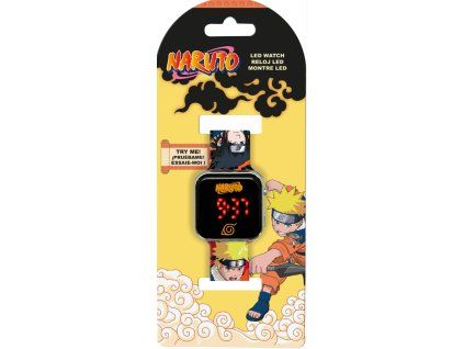 Hodinky Naruto Shippuden žluté