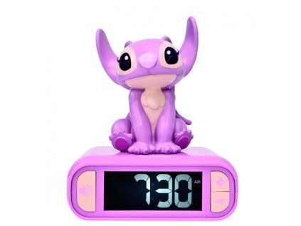 Budík se světlem Disney Lilo a Stitch Angel