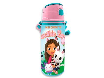 Láhev na pití Gábinin kouzelný domek 600ml