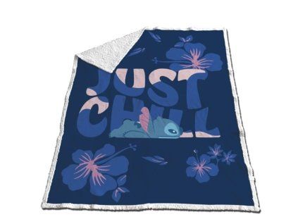 Deka Lilo a Stitch Just Chill 130x170cm