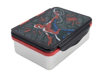 Svačinový box Marvel Spiderman černý