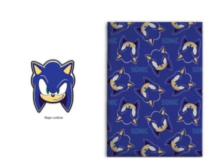 Deka s polštářem Sonic