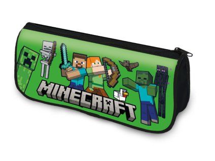 Penál Minecraft pouzdro dvoubarevné