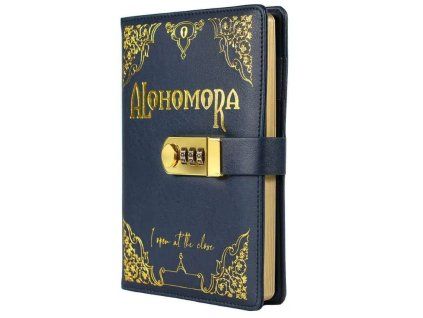 Zápisník Harry Potter Alohomora A5 se zámkem