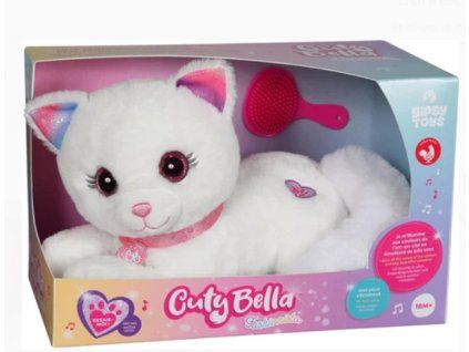 Interaktivní kočička Cuty Bella 28cm