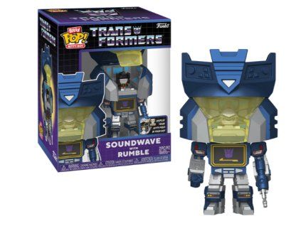 Funko Bitty POP! Bots Transformers Soundwave with Rumble
