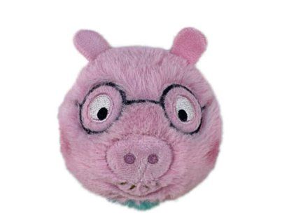 Plyšový míček Ty Beanie Bouncers Prasátko Peppa Tatínek 8cm