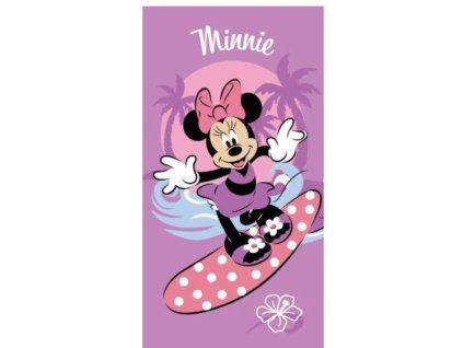 Osuška Disney Minnie Surf 70x140cm
