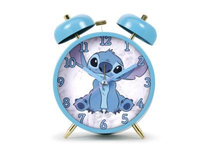 Budík Disney Stitch modrý