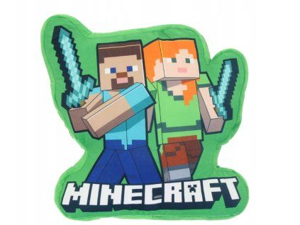 Polštář Minecraft 40cm 3D