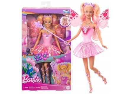 Barbie Fairy s barevnou proměnou