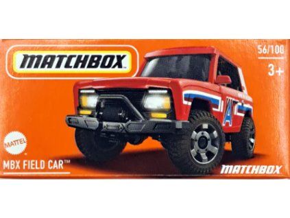 Matchbox MBX Field Car červený