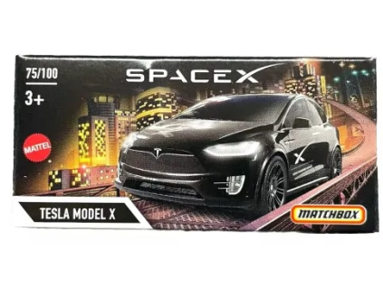 Matchbox Space X Tesla Model X černá