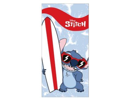 Osuška Disney Stitch Surfař 70x140cm