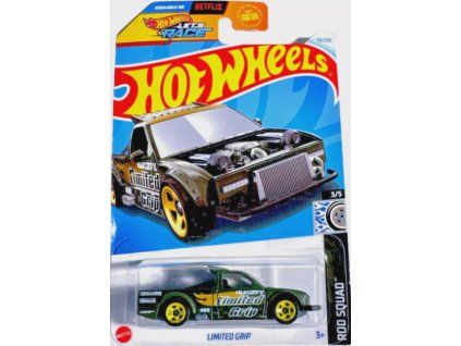 Hot Wheels Limited Grip zelený