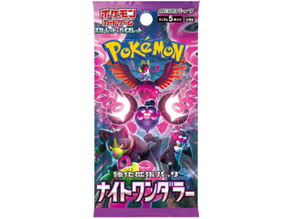 Pokémon TCG Balíček karet Scarlet and Violet Night Wanderer JAP